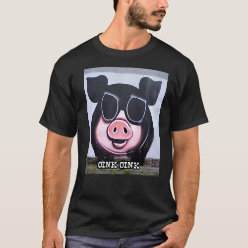 Cute Pig Piggie Oink Oink  37 T_Shirt