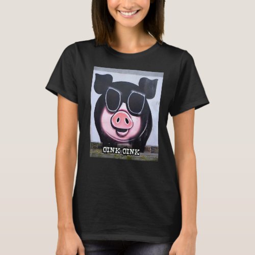 Cute Pig Piggie Oink Oink  37 T_Shirt