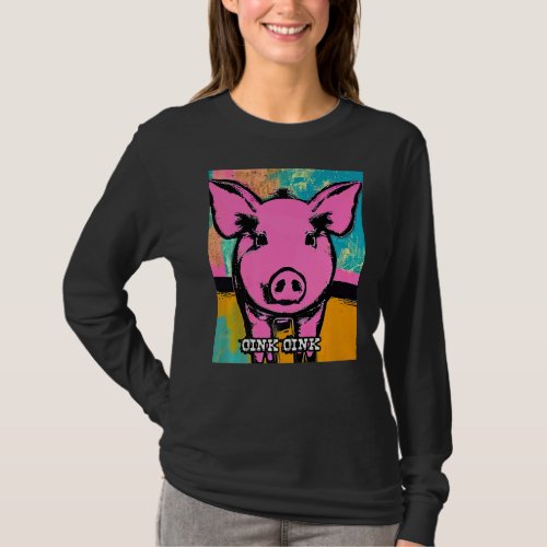 Cute Pig Piggie Oink Oink  51 T_Shirt