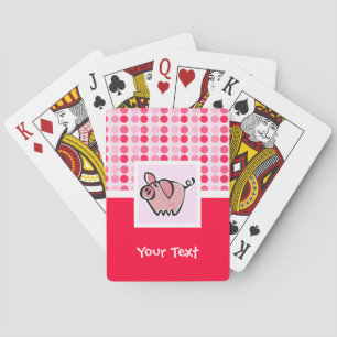 Cute Pig Poker Cards