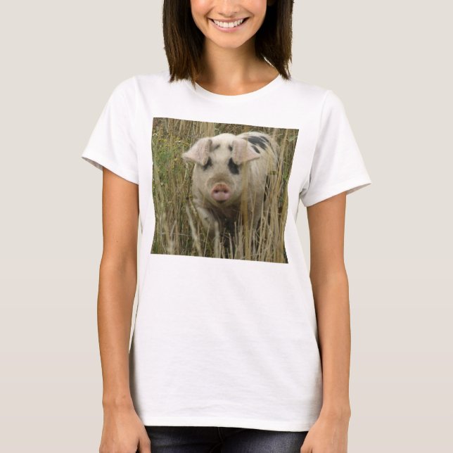 Cute Pig T Shirt (Front)