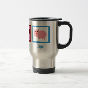 Cute Pig Travel Mug