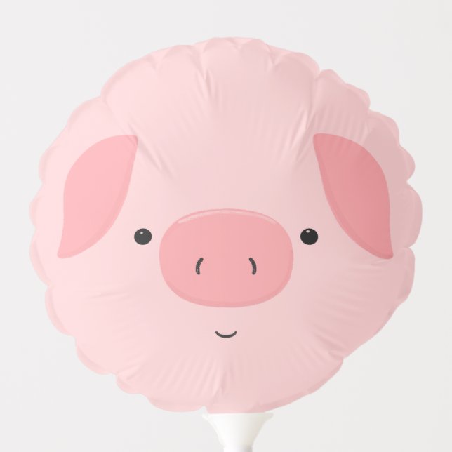 Cute Piggy Balloon (Front)