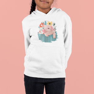 Cute Piglet Cute Baby Animal Hoodie