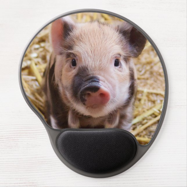 Cute Piglet Gel Mouse Pad (Front)