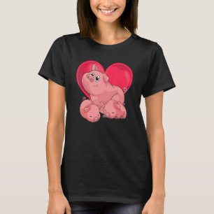 Cute Piglets Farming Farmer Pig Family Farm Animal T-Shirt