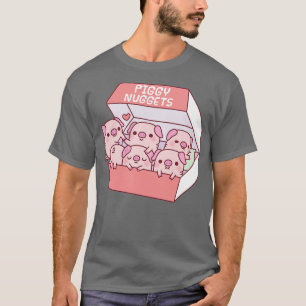 Cute Pigs Piggy Nuggets Funny T-Shirt