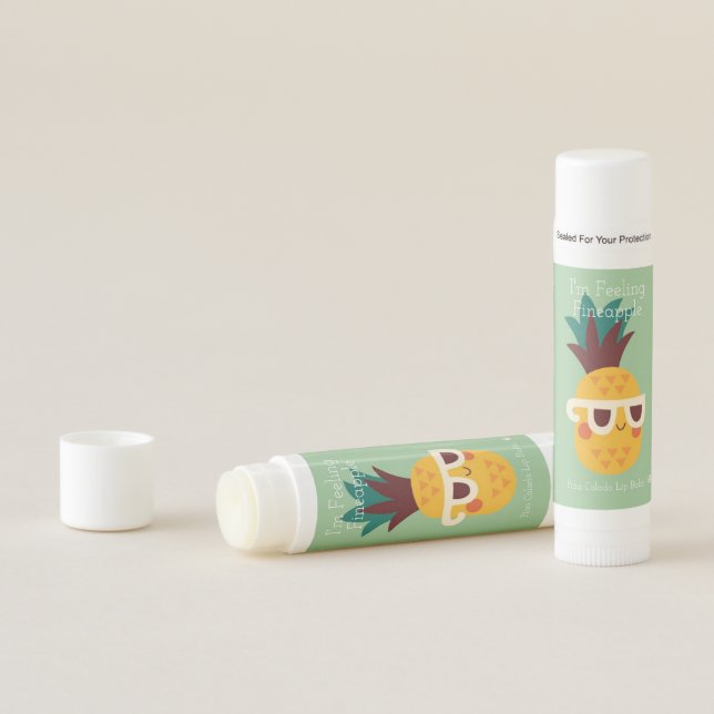 Cute Pina Colada Pineapple Lip Balm (In Situ)
