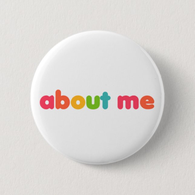 cute pinback button (Front)