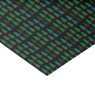 Cute Pine Tree Plane Christmas Tree Pattern