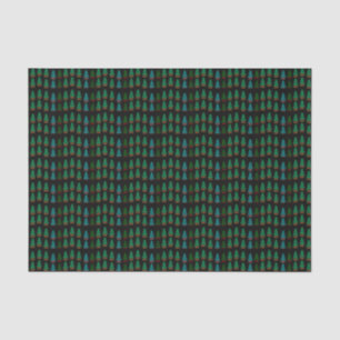 Cute Pine Tree Plane Christmas Tree Pattern Tissue Paper