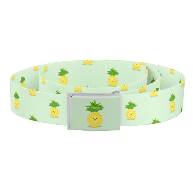 Cute pineapple cartoon illustration belt (Coil)