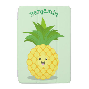 Cute pineapple cartoon illustration iPad mini cover