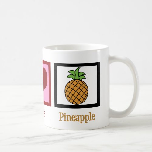 Cute Pineapple Coffee Mug