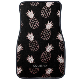Cute Pineapple Pattern Car Floor Mat