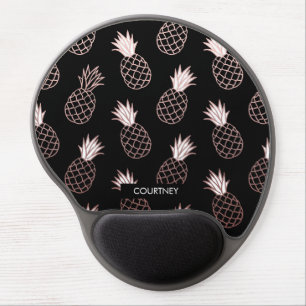 Cute Pineapple Pattern Gel Mouse Pad