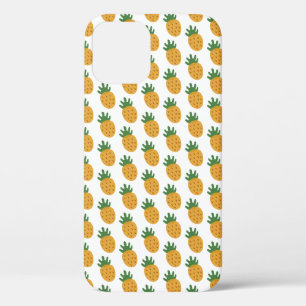 Cute Pineapple Pattern Modern Fertility IVF iPhone 12 Case