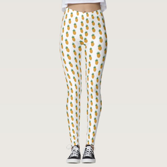Cute Pineapple Pattern | Modern Fertility IVF Leggings (Front)