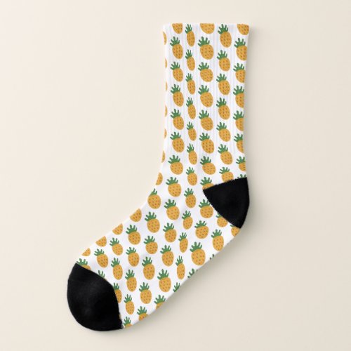 Cute Pineapple Pattern  Modern Fertility IVF Socks