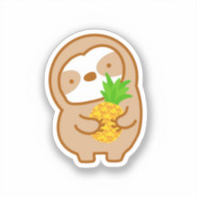 Cute Pineapple Sloth