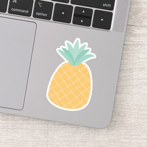Cute Pineapple  _ Tropical Sticker