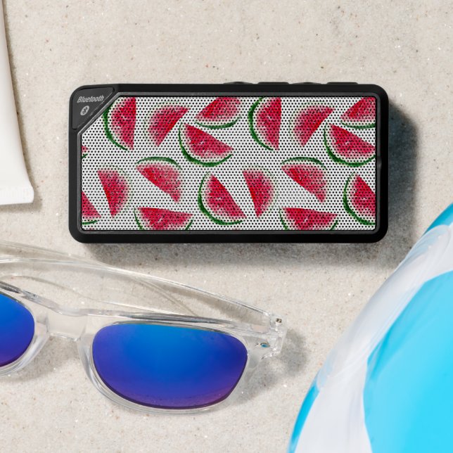 Cute Pineapple & Watermelon Pattern Bluetooth Speaker (Insitu(Beach))