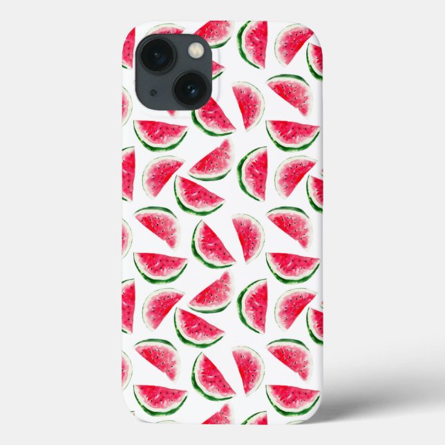 Cute Pineapple & Watermelon Pattern Case-Mate iPhone Case (Back)