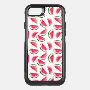 Cute Pineapple & Watermelon Pattern OtterBox Commuter iPhone SE/8/7 Case