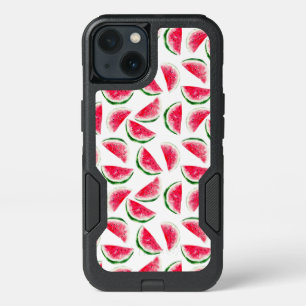 Cute Pineapple & Watermelon Pattern iPhone 13 Case