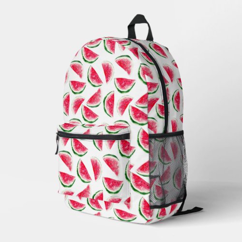 Cute Pineapple  Watermelon Pattern Printed Backpack