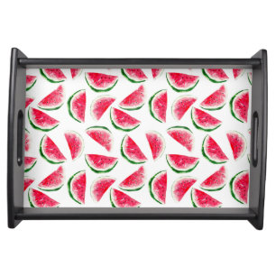 Cute Pineapple & Watermelon Pattern Serving Tray