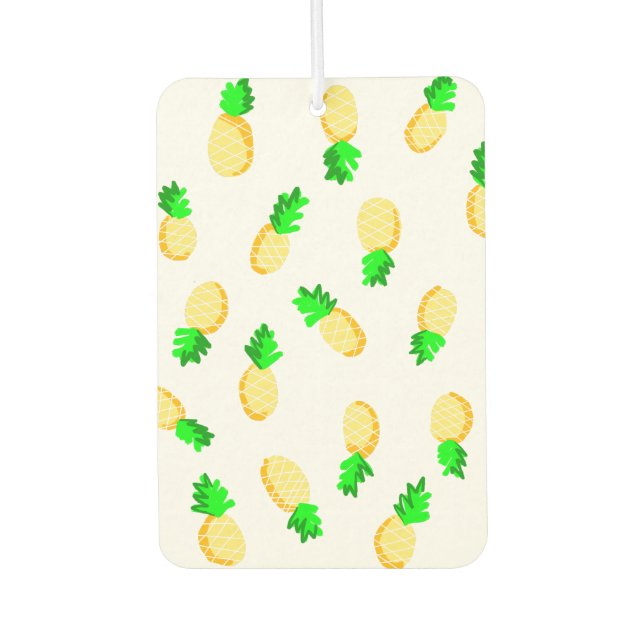Cute Pineapples Air Freshener (Front)
