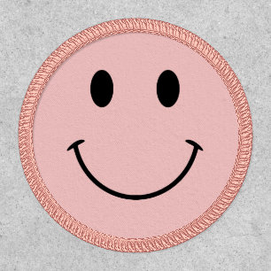 Cute Pink and Black Face Patch