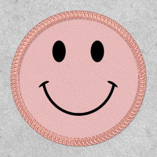 Cute Pink and Black Face Patch