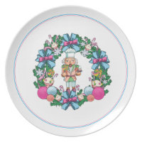 christmas nutcracker plates