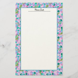 Cute Pink and Green Frogs Personal