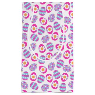 Cute Pink and Purple Easter Eggs Pattern 