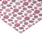 Cute Love Hearts Pink Red Purple Valentine Tissue Paper