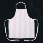 Cute Pink and White Striped Apron<br><div class="desc">NewParkLane - Simple but elegant apron,  with a cute pattern of elegant soft pink (blush) and white stripes.</div>