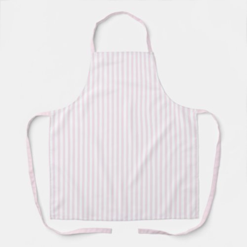 Cute Pink and White Striped Apron