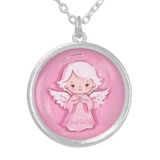Cute Pink Angel Daughter