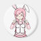 Cute Pink Anime Bunny Girl Lolita
