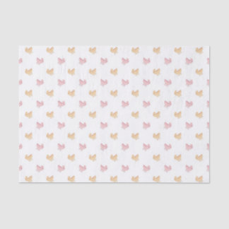 Cute Pink Baby Buggy Pattern Tissue Paper