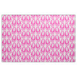 Cute Pink Baby Girl Bunny Feet Easter Patterned Fabric