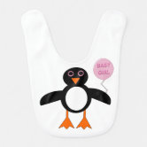 画材 Penguin Bib Baby Penguin Bib | Zazzle