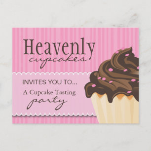 Cute Pink Bakery Postcard