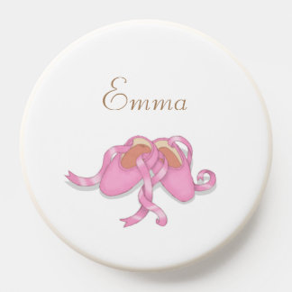 Cute Pink Ballet Slippers Custom Dancer PopSocket