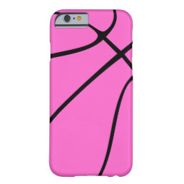 Cute Pink Basketball iPhone Cover