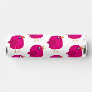 Cute Pink Birdy Illustration Breath Savers® Mints