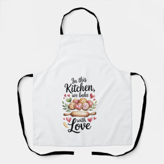 Cute Pink Bow Apron